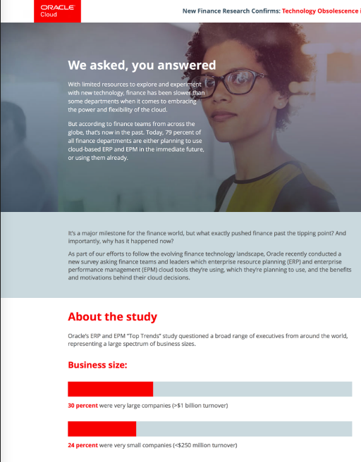Why Finance Teams are Moving to the Cloud