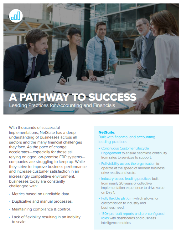 Leading Practices for Accounting and Financials