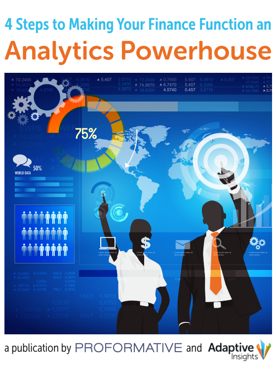 4 Steps to Making Your Finance Function an Analytics Powerhouse