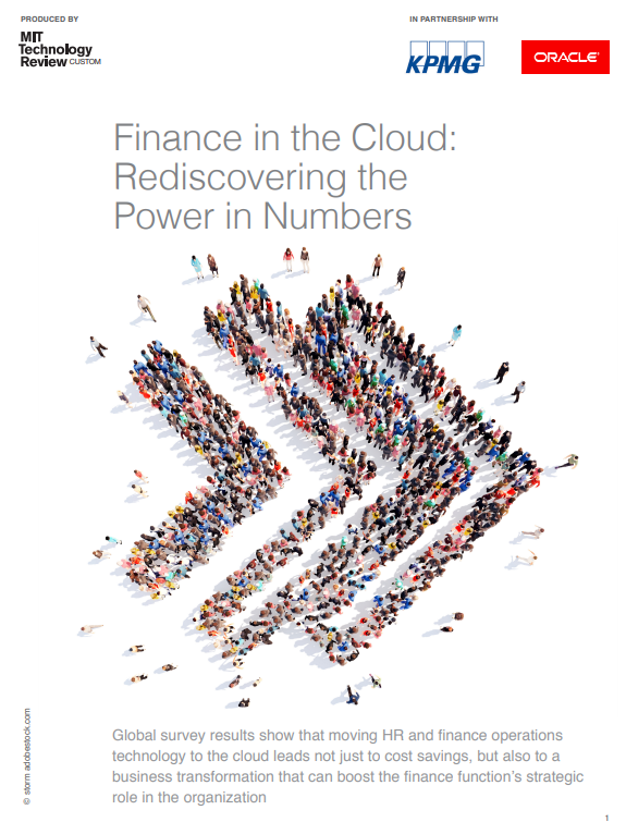 Finance in the Cloud Rediscovering the Power in Numbers